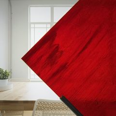 Wissmach Whispy Dark Ruby Red/Light Red 29 WO ( ±27x26cm)