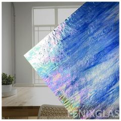 Wissmach 96TM prisma clear/dark blue luminescent 3mm