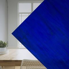4218 Yang blauw glas