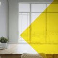 161sf kanarie geel glas