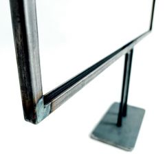 Rechthoekige staander voor glasplaat 50 cm
