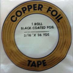Koperfolie EDCO Black back 5/16 inch - 8 mm.