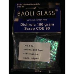 Scrap Dichroic Baoli Clear, COE 90