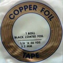 Koperfolie EDCO Black back 1/8 inch - 3,2mm.