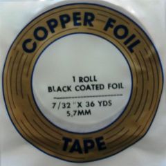 Koperfolie EDCO Black back 7/32 inch - 5,7 mm