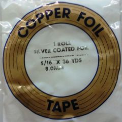 Koperfolie EDCO Silver back 5/16 inch - 8 mm.