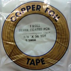 Koperfolie EDCO Silver back 3/8 inch - 9,5 mm.