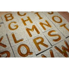 Vermiculiet lettervorm nr. 0-9 (50x50x10mm)