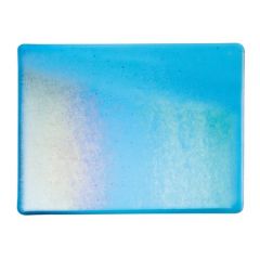 Turqouise Blue transparent iridiscent
