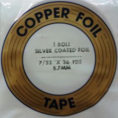Koperfolie EDCO Silver back 7/32 inch - 5,7 mm.