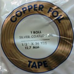 Koperfolie EDCO Silver back 1/2 inch - 12,7 mm.
