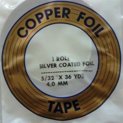 Koperfolie EDCO Silver back 5/32 inch - 4,0 mm.
