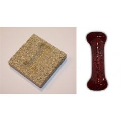 Vermiculiet lettervorm I (50x50x10mm)