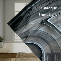 Baroque glas 6000 zwart