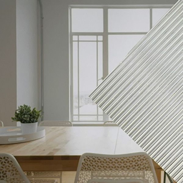 100QR streepjes glas